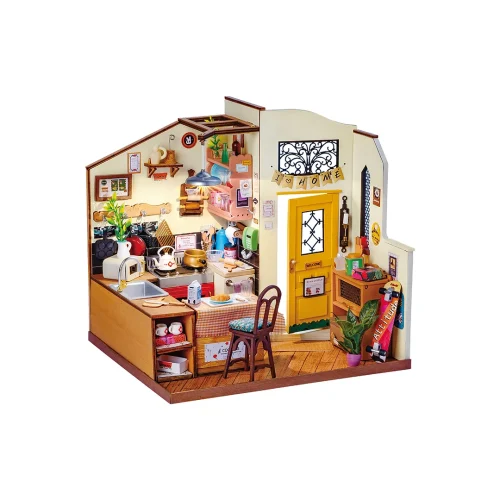 Cozy Kitchen DIY Miniature House Kit DG159 Mô hình Deer Store