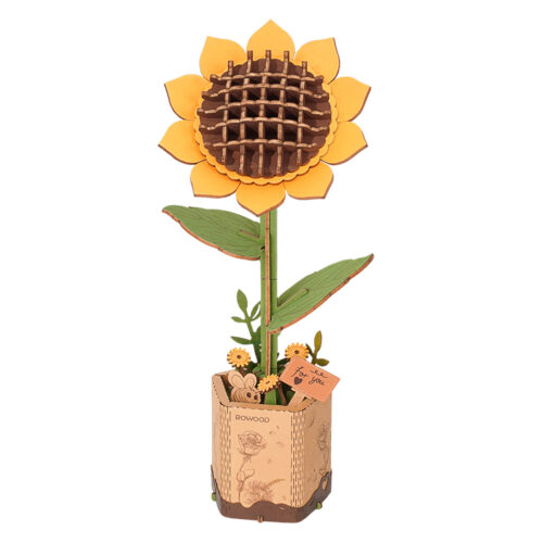 Blooming Garden Sunflower TW011 Mô hình Deer Store