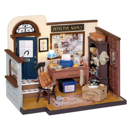 Mose's Detective Agency DIY Miniature House Kit DG157 Mô hình Deer Store