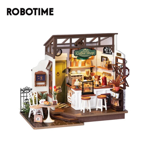 Flavory Café Miniature House kit DG162. Mô hình Deer Store