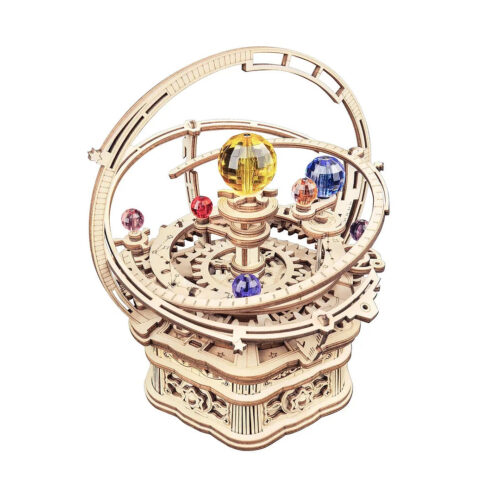 Starry Night Orrery Mechanical Music Box AMK51 Mô hình Deer Store