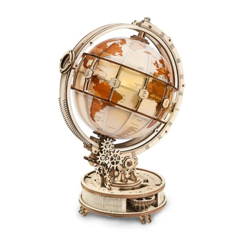Luminous Globe 3D Wooden Puzzle ST003 Mô hình Deer Store