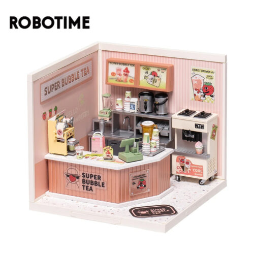 Rolife Super Creator Double Joy Bubble Tea Plastic DIY DW006