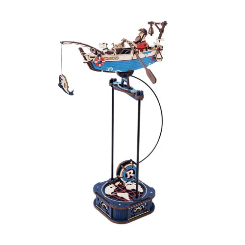 ROKR Ocean Fisher Pendulum Balance Toy 3D Puzzle MCD02 Mô hình Deer Store